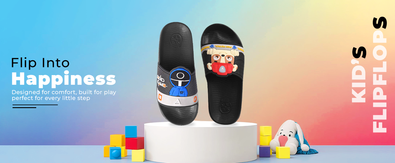Kids sandals banner 3